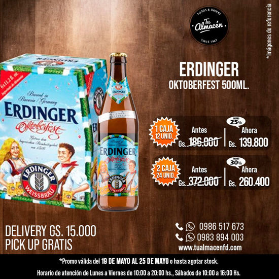 Imagen de PROMO ERDINGER OKTOBERFEST