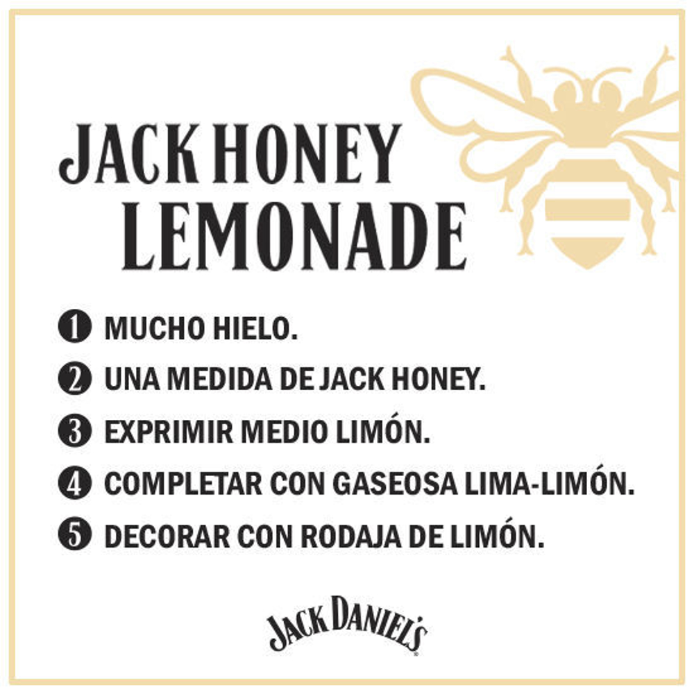 Imagen de JACK DANIEL'S TENNESSEE HONEY 1000 ML