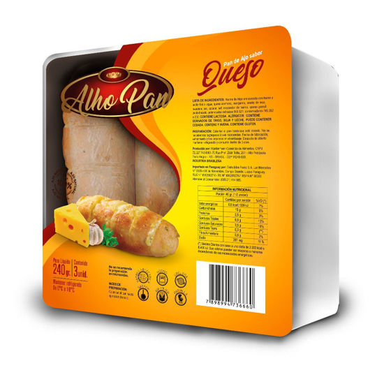 Imagen de PAN DE AJO CON QUESO 240gr
