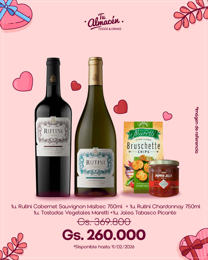 Imagen de PROMO RUTINI ENAMORADOS