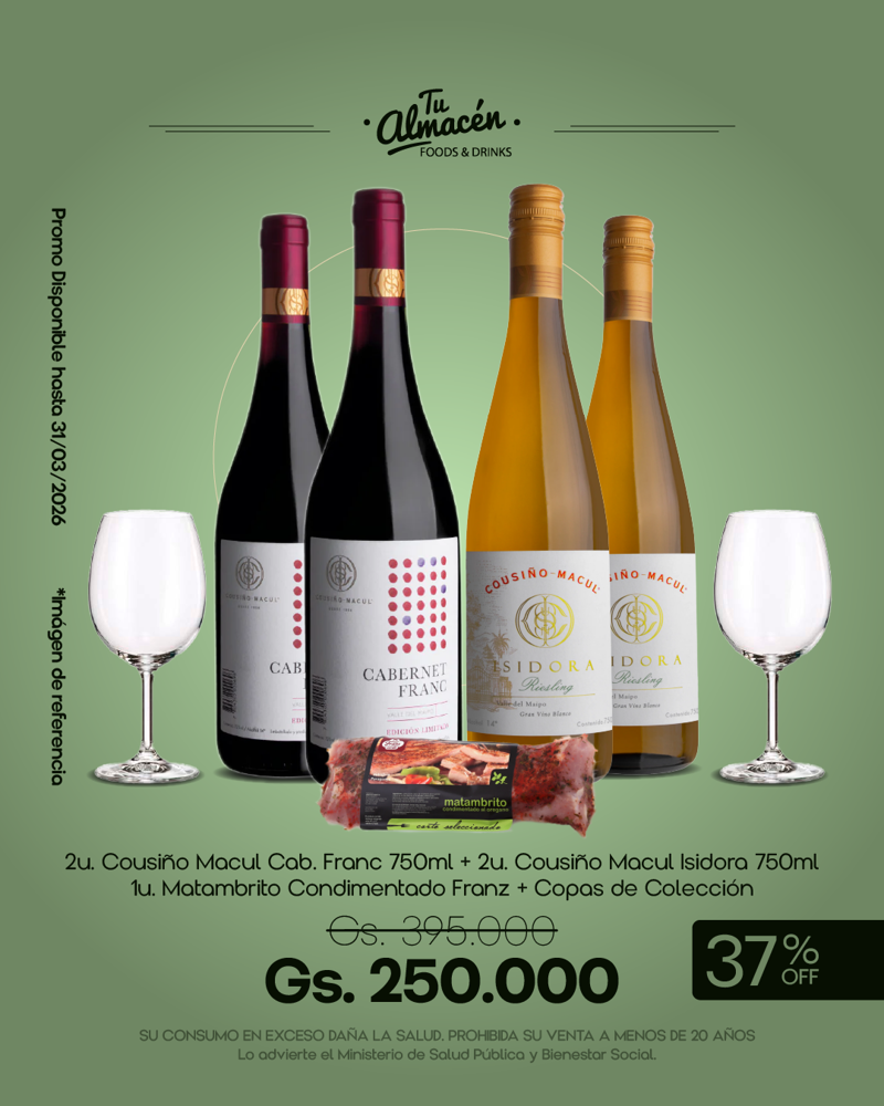 Imagen de PROMO COUSIÑO MACUL