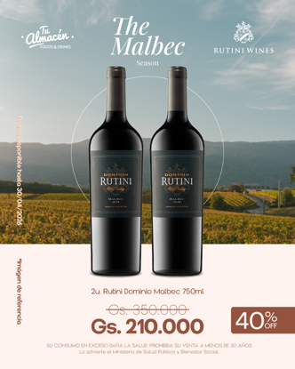 Imagen de PROMO MALBEC RUTINI