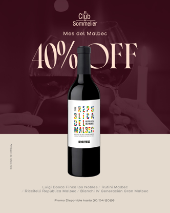 Imagen de PROMO RICCITELLI MALBEC