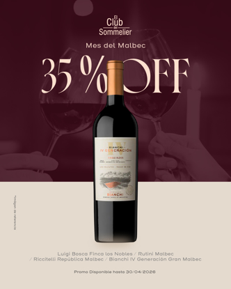 Imagen de PROMO BIACHI IV MALBEC