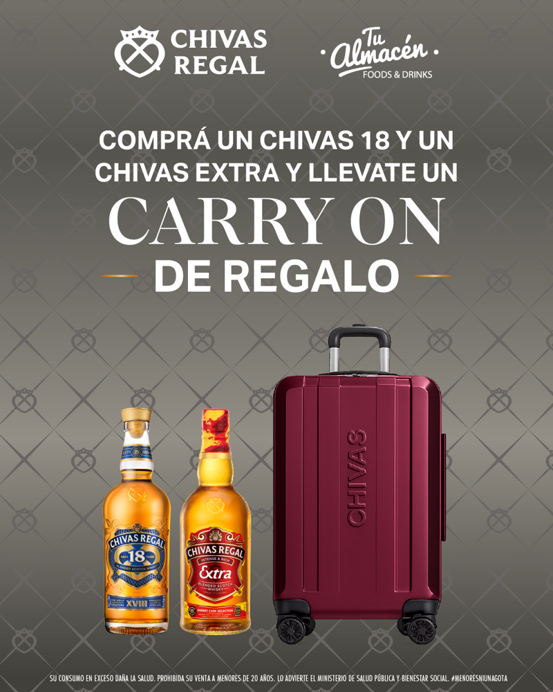 Imagen de Chivas 18 + Extra con Carry on