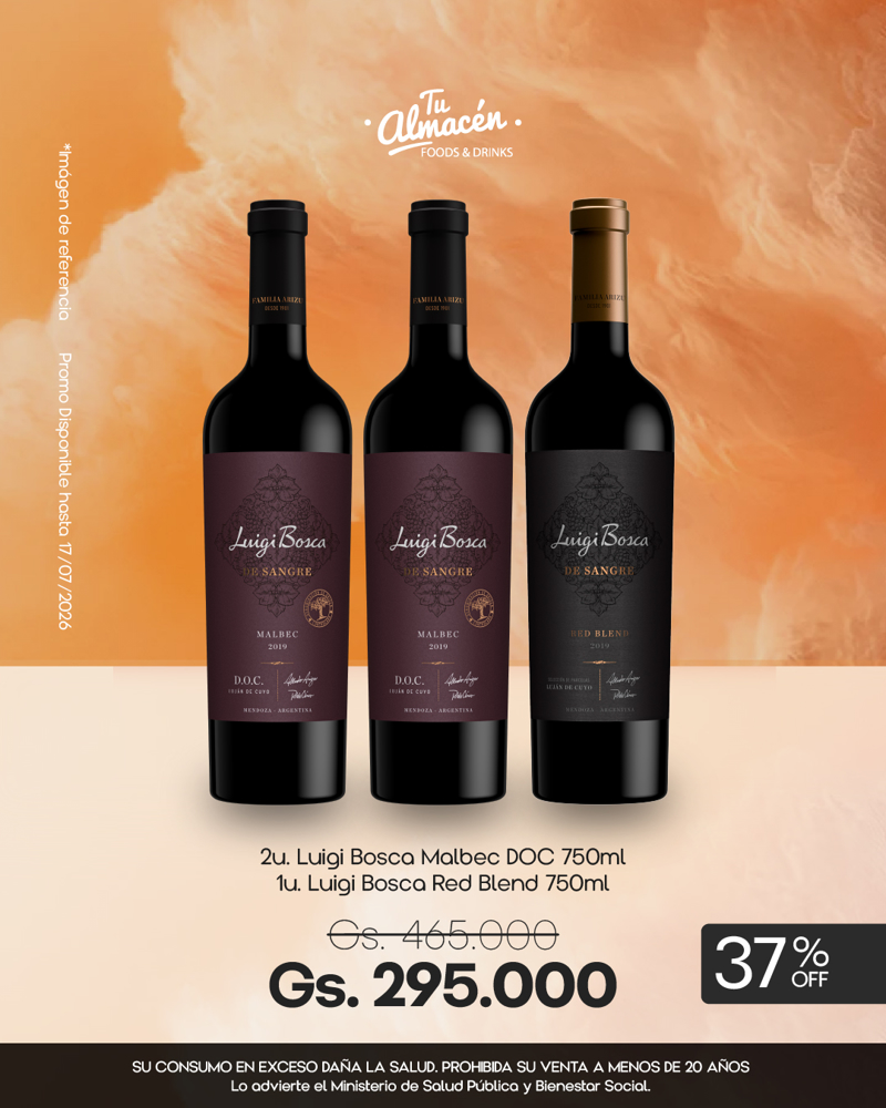 Imagen de PROMO VINO TINTO #1
