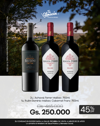 Imagen de PROMO VINO TINTO #2