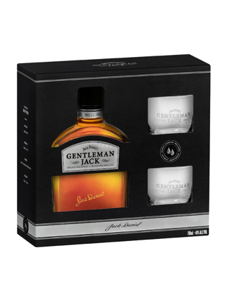 Imagen de GENTLEMAN JACK 750ML+2VASOS